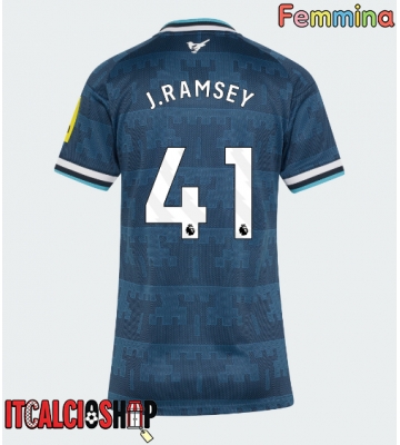 Newcastle United Jacob Ramsey #41 Seconda Maglia Femmina 2026-27 Manica Corta